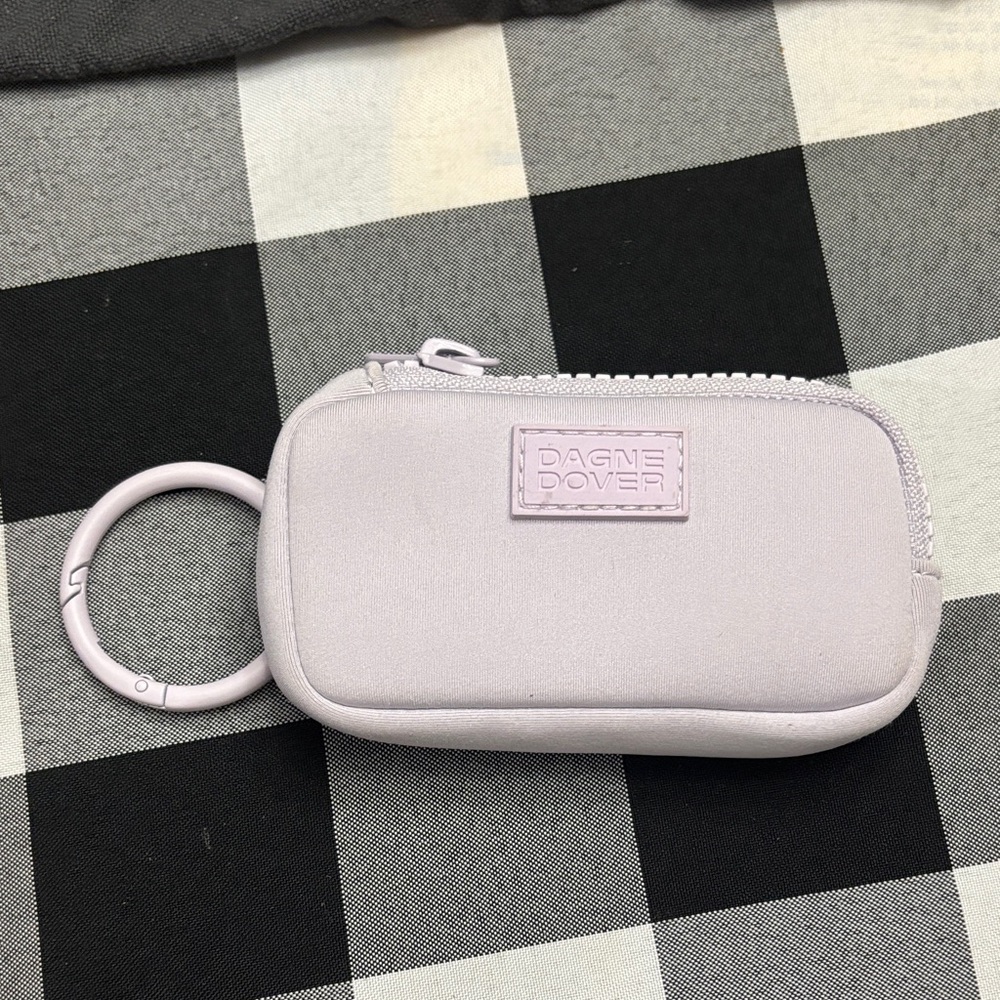 Dagne Dover Soft Lilac Keychain Pouch